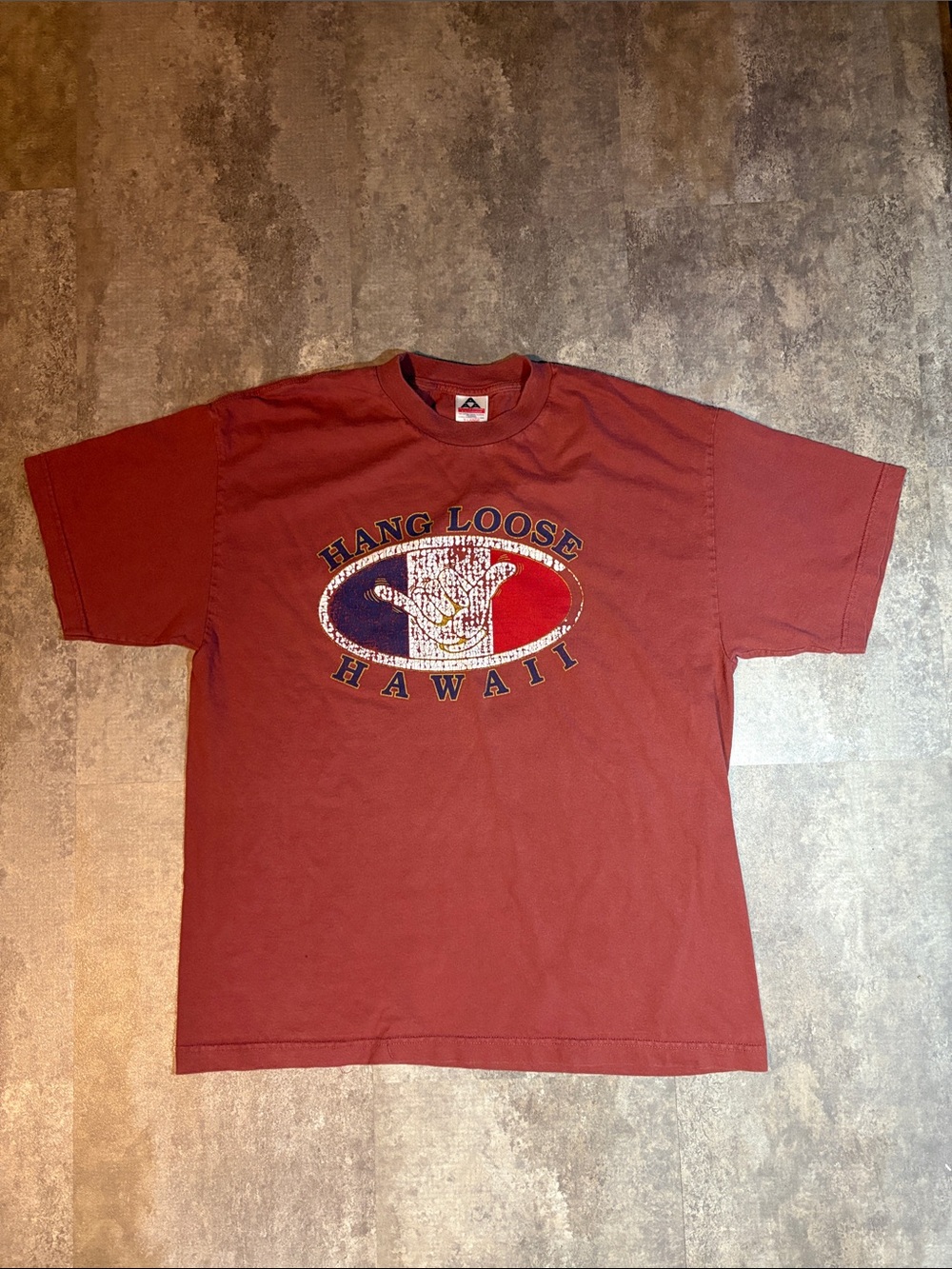 Hawaii Short-Sleeve Tee - Red XL
